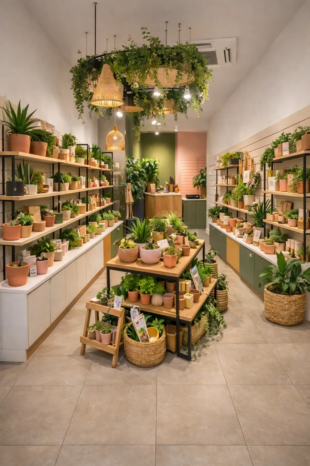 Botan shop interior